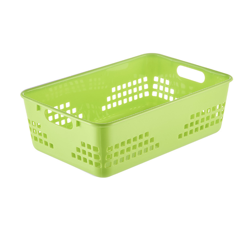 Caja de almacenamiento de juguetes de jardín de infantes Caja de almacenamiento de bocadillos de plástico de escritorio Cesta de almacenamiento de cocina Cesta de almacenamiento Caja de almacenamiento