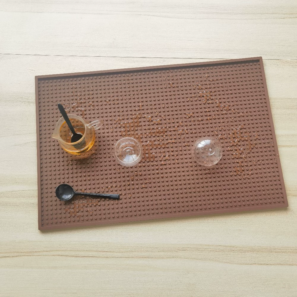 Silicone dot drain 362 meal cushion kitchen tableware draining water storage cushion