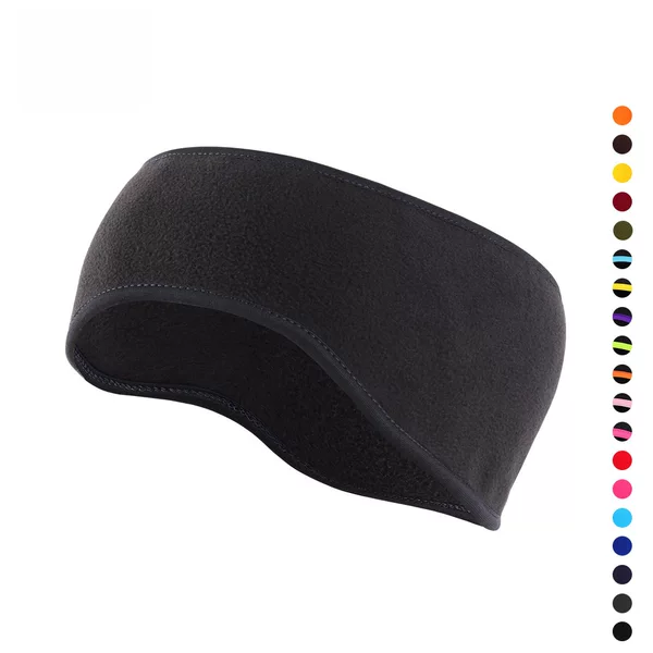 Winter Amazon Explosions Fleece Ear Protection Headband Sports Running Riding Warm Cold-proof Basketball Hair Belt