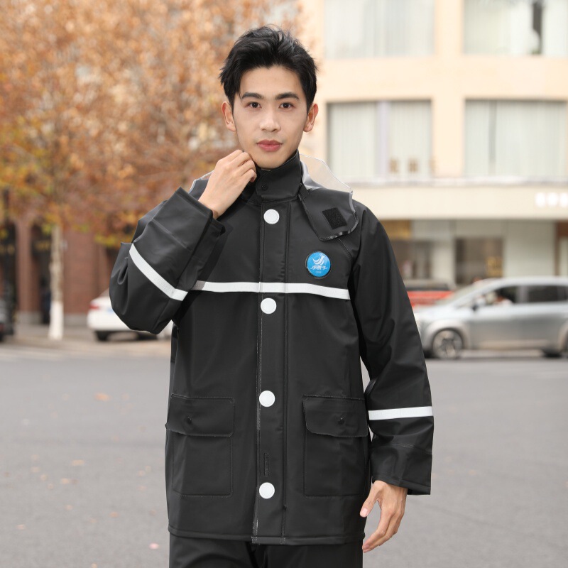 Swallow Raincoat Rain Pants Split suit Men's Take-out Riding Thickened Full Body Anti-rainstorm Electric Wear-resistant Labor Protection