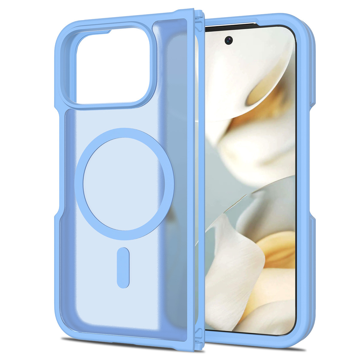 Amazon Google Pixel10pro plegable piel caja de teléfono celular absorción 9Pro xl plegable a la izquierda y a la izquierda caja anti-caída