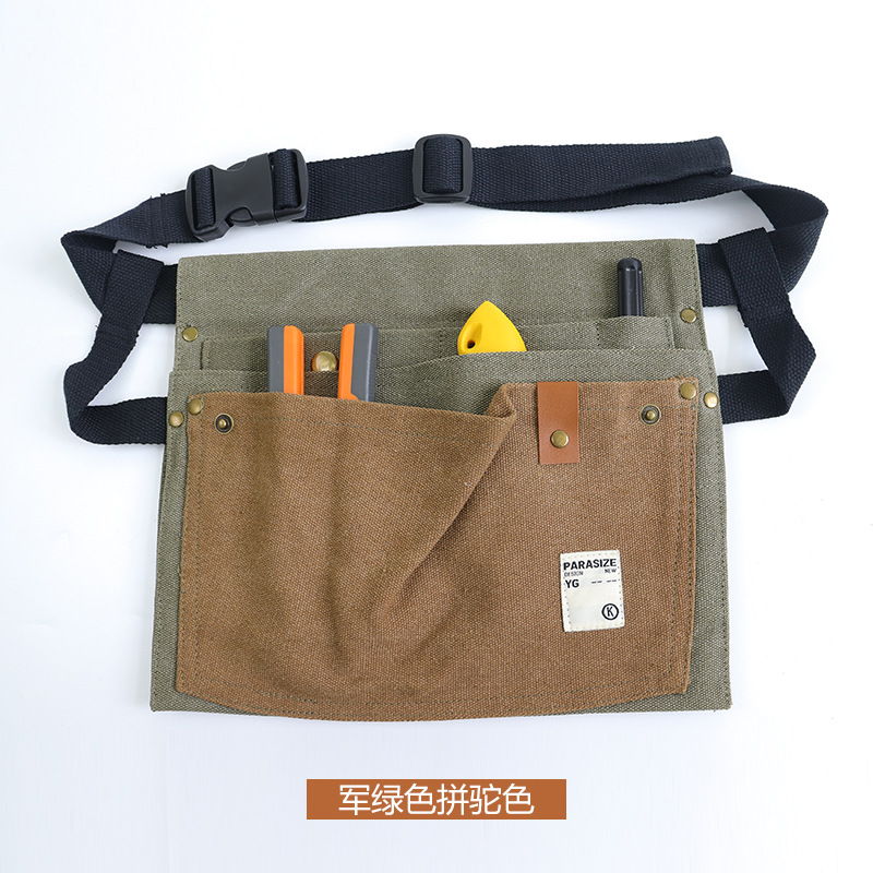 Lona gruesa verde camello del ejército yb010