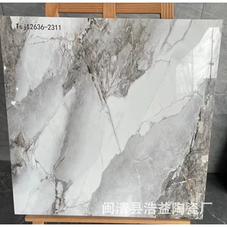 佛山瓷砖600*600通体大理石地板砖 客餐厅卧室防滑亮面地砖工程砖