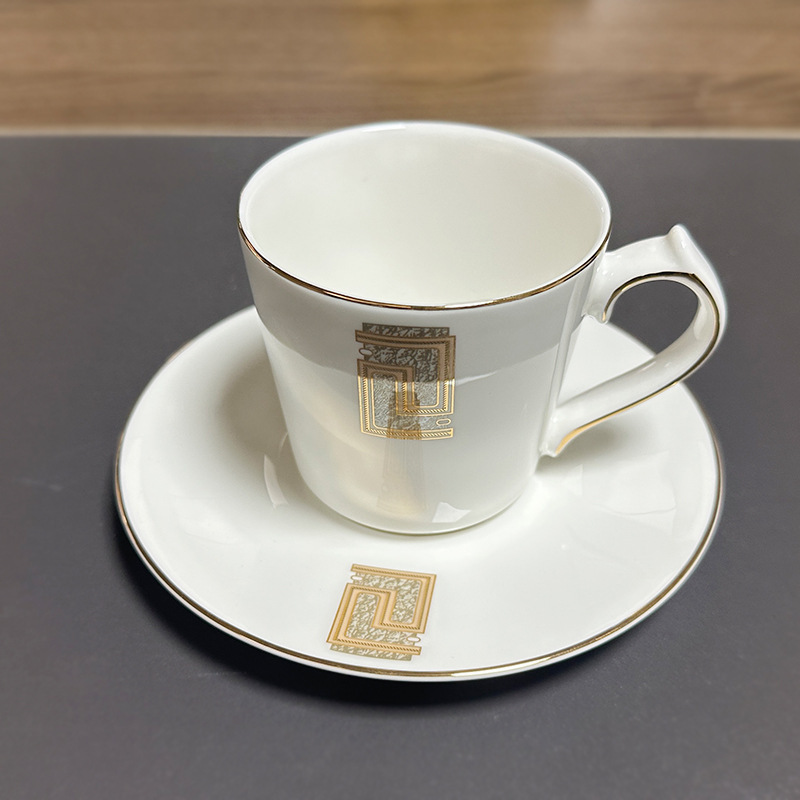 金典皮纹骨瓷酒店台面餐具摆台日用瓷5头10头11头碗碟勺餐厅会所|undefined