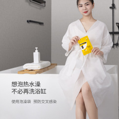 Disposable thick bath bag, bathtub cover, wooden tub adult bathing bag SPA plastic bag, home travel supplies