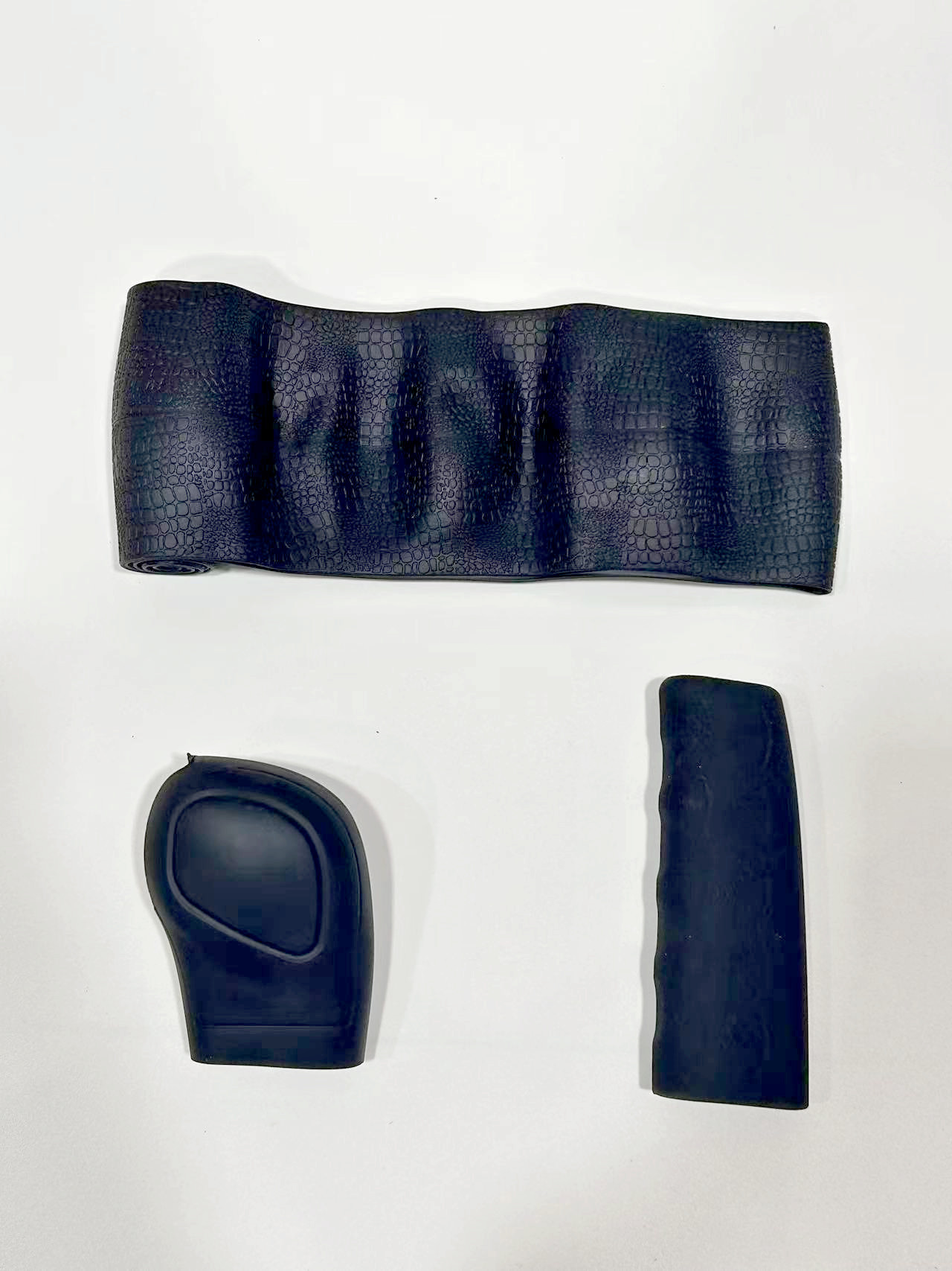 Auto cocodrilo volante cubierta de freno de mano cubierta de palanca de engranaje cubierta de silicona de tres piezas cubierta interior de silicona antideslizante universal