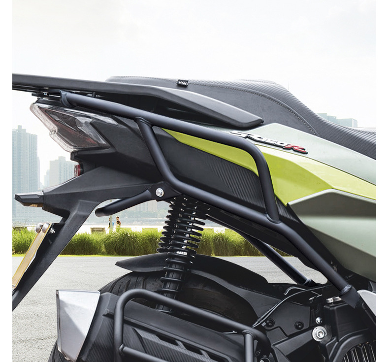 Suitable for Wuji Sr150R Scooter Front and Rear Bumper Guards, Exhaust Bars, Exhaust Covers, Modification Parts
