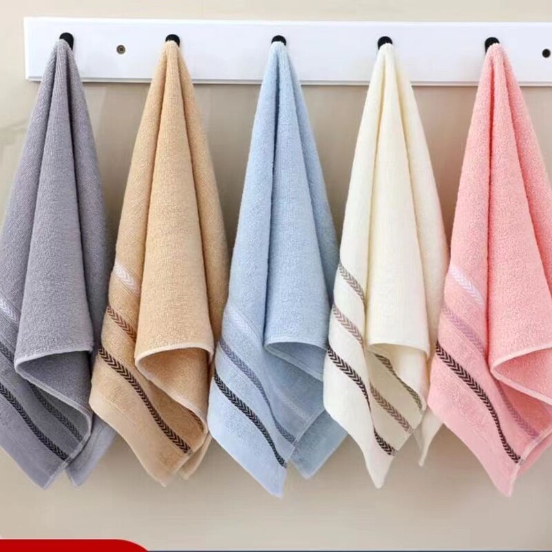 Factory wholesale towel cotton siro-spun soft absorbent new men's and women's cotton face towel large face towel cheap