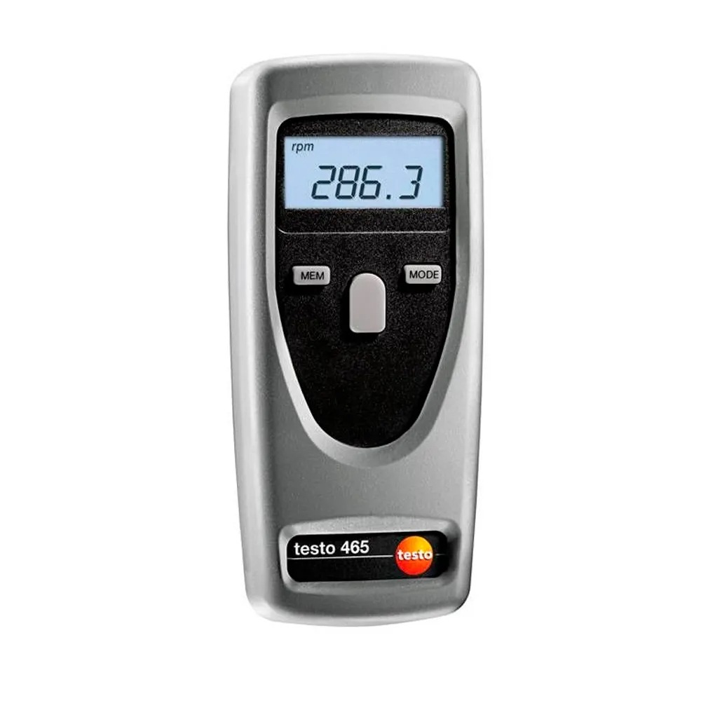 Testo465数字转速表非接触式RPM测试仪测量范围1至99999rpm
