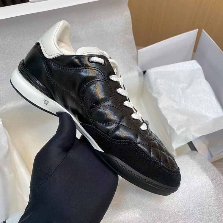 Xiangnaiyin シルバー 24 オイルワックスレザー菱形レースアップフラットトレーニングシューズカジュアルスポーツフォレストシューズテニスホワイトシューズ|undefined