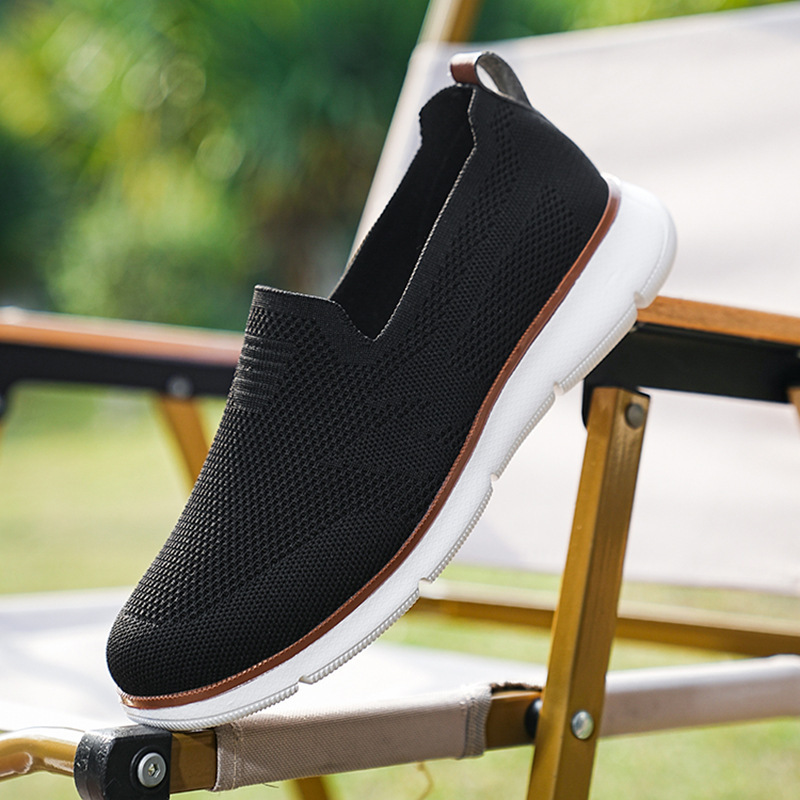 2024 calcetines zapatos de un pie zapatos de hombre zapatos de deporte transpirables zapatos de malla para hombre zapatos de carreras transfronterizos de gran tamaño