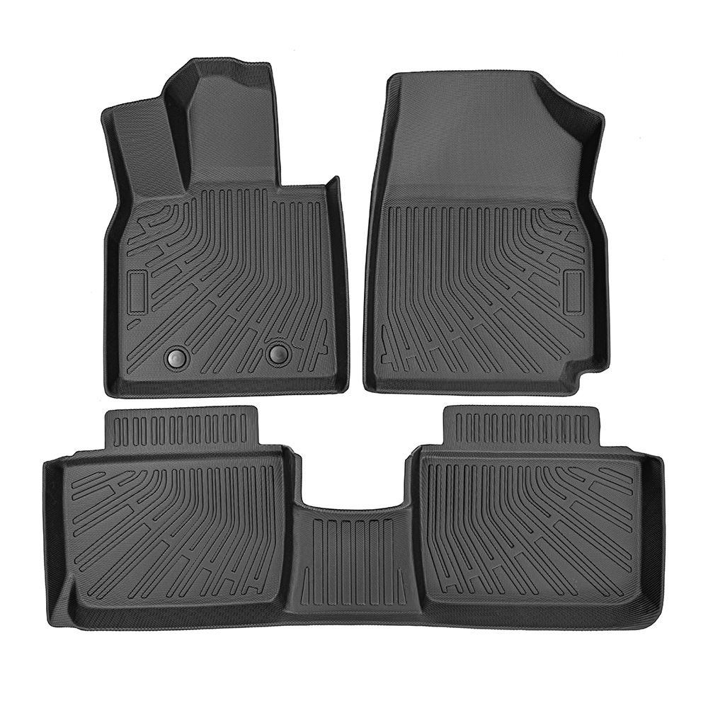 Aplicable a BYD KING 2022 - 2024 HEV TPE Foot Pads 3D All Weather Material Backpack Pad