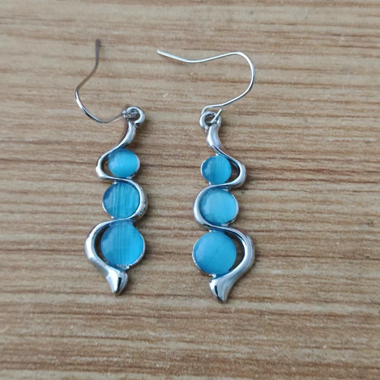Ретро-серьги, настоящие монеты, двухцветное кольцо, AliExpress