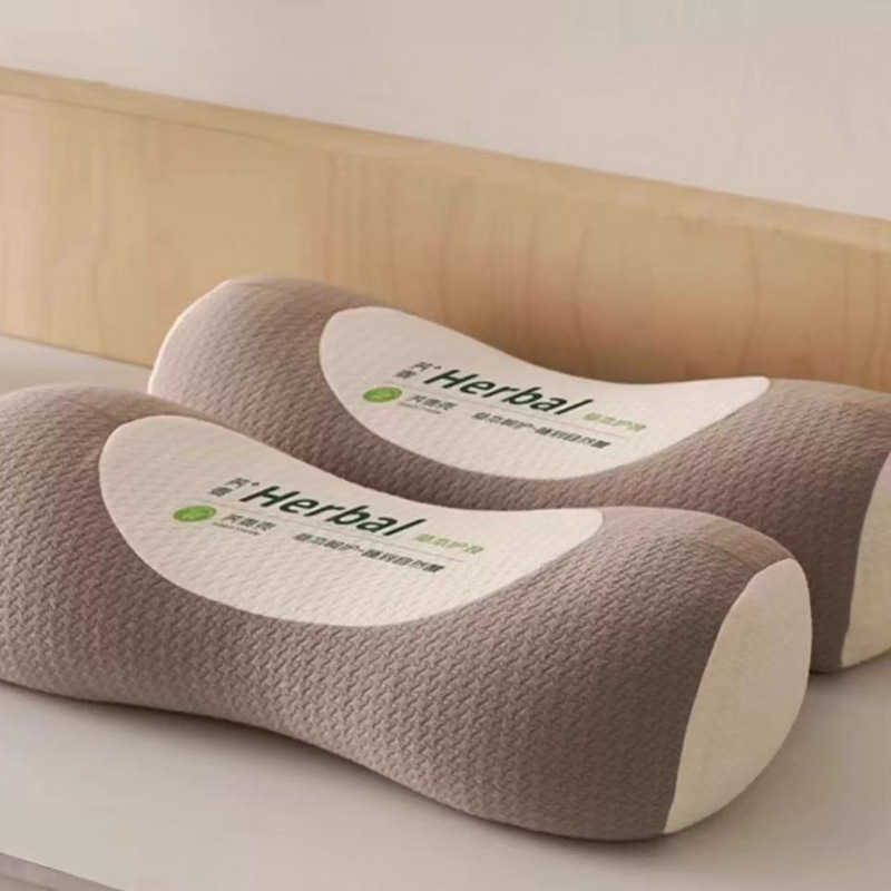 Madre e infante grano sarraceno columna vertebral cervical almohada para dormir para adultos un par de almohada de tracción invertida dormitorio almohada única image 10