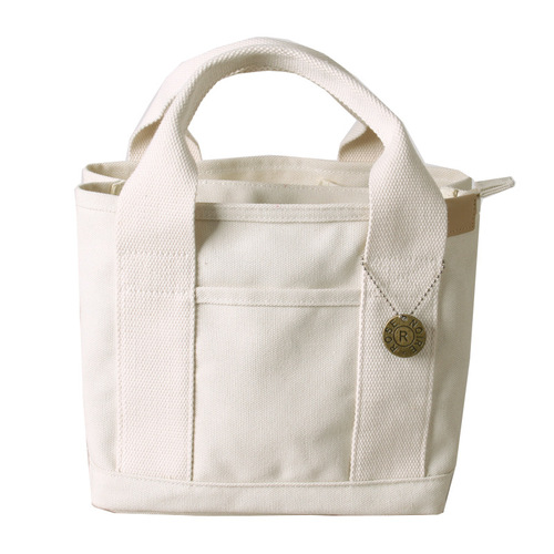 Zipper Bestselling in Japan Rakuten High-End Canvas Bento Bag Handbag Canvas Bag for Women