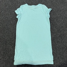 外贸童装批发女童家居短袖长裙纯棉短袖长T恤