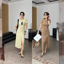 MADEINOST �ļ����¼���ROW�����������࿪�ö�����֯����ȹ28572