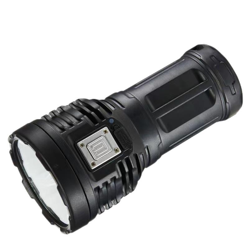 40W de alta potencia multifuncional luz púrpura espejo negro linterna UV tipo C recargable detección fluorescente anti-falsificación