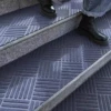 Gray diamond pattern-comes with self-adhesive-for indoor and outdoor use [smooth floor]