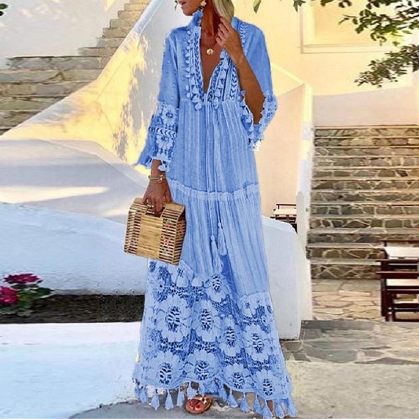 Lace beach elegant long skirt