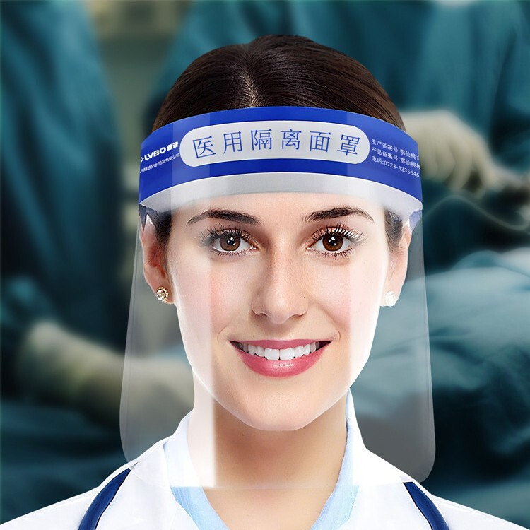 Isolation protective mask anti-splash double-sided screen anti-fog HD transparent adult children's Chinese and English manufacturers