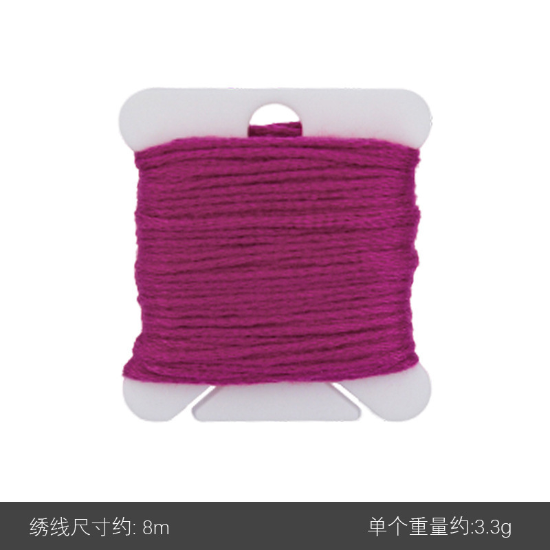 8m十字刺繍糸多色DIY手作り刺繍糸刺繍糸ミシン糸|undefined