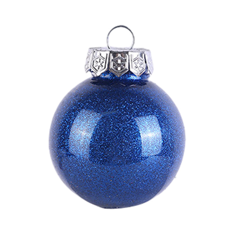 国境を越えた新しいクリスマスボール6cmクリスマスツリー装飾メッキプラスチックボール異形彩色クリスマスボールセットストラップ|undefined