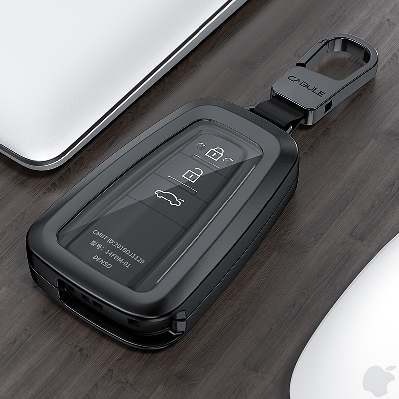 Adecuado para Toyota todo incluido clave caso Camry Prado corona Ruizhi reling El fahanlanda clave caso