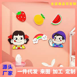 儿童房间布置装饰物励志卡通贴纸公主女孩子卧室床头书桌背景墙贴