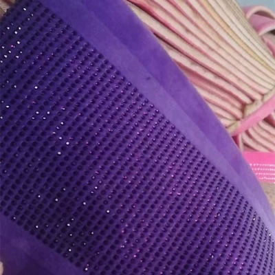 Hot-Studded Design, Suitable for All Seasons, Steering wheel cover - purple-drill-suitable-for-36-39cm-steering-wheel