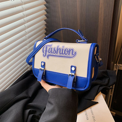 New women's bags, trendy and versatile cross-body bags, stylish contrasting handbags, niche design postman bags for women