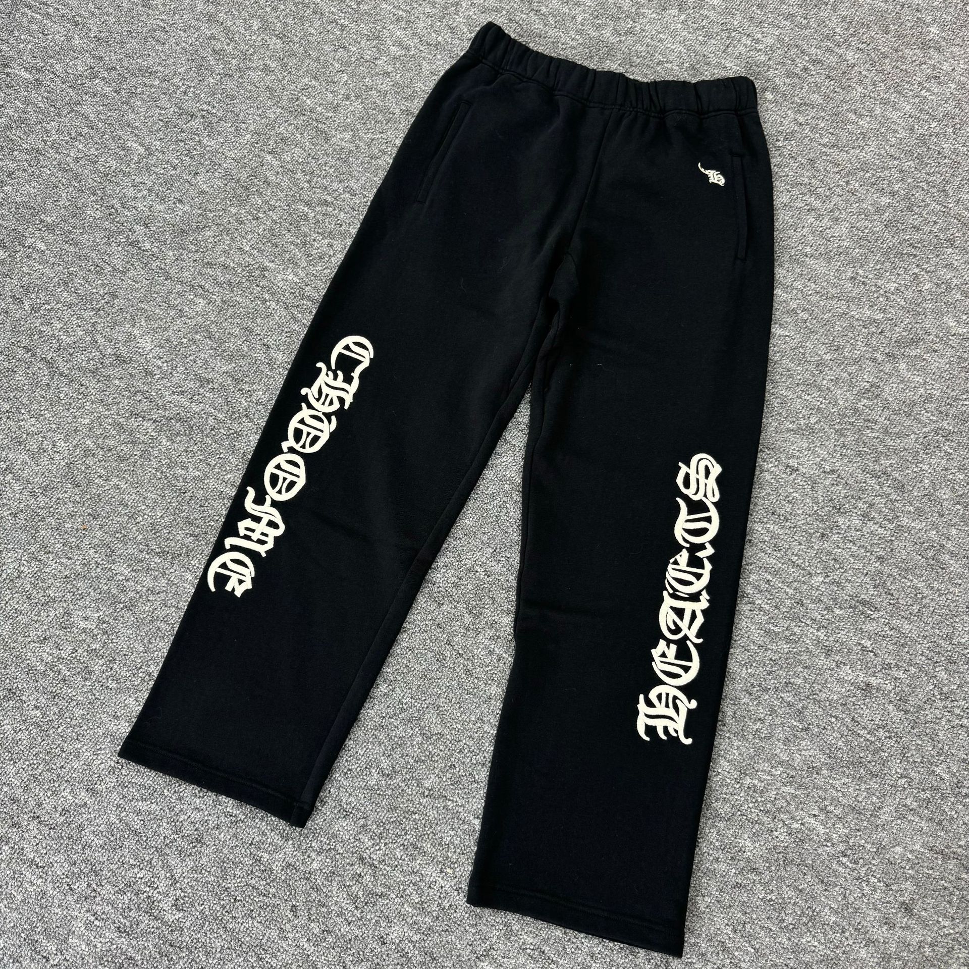 Chrome Hearts Sweatpants Old English Logo Black