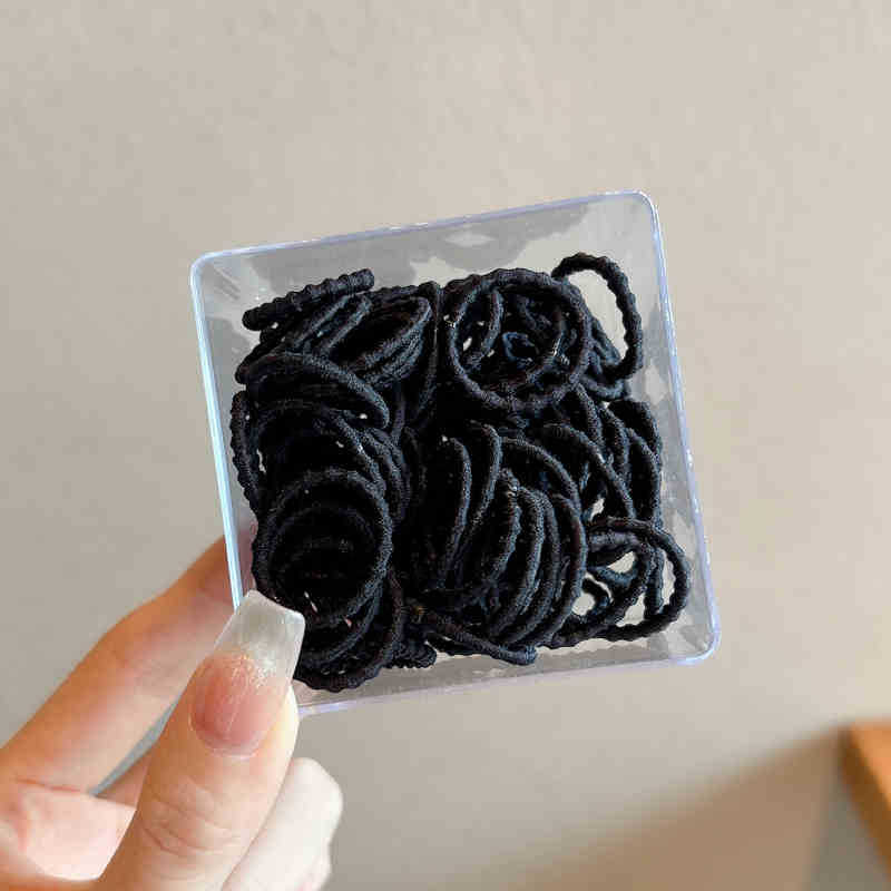 Banda de goma de los niños coreanos para mujeres anillo de cabello 2024 nuevo estilo de alta calidad no lastimar cabello cuerda de cabello accesorios de cabello de cabeza de bebé