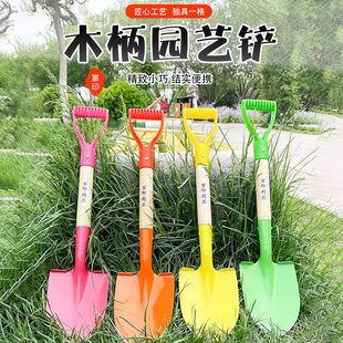 Military Printed Shovel Manganese Steel Beach Sand Digging Small Shovel Small Kidsren's Shovel Outdoor Digging Wild Vegetable Gardening Tool