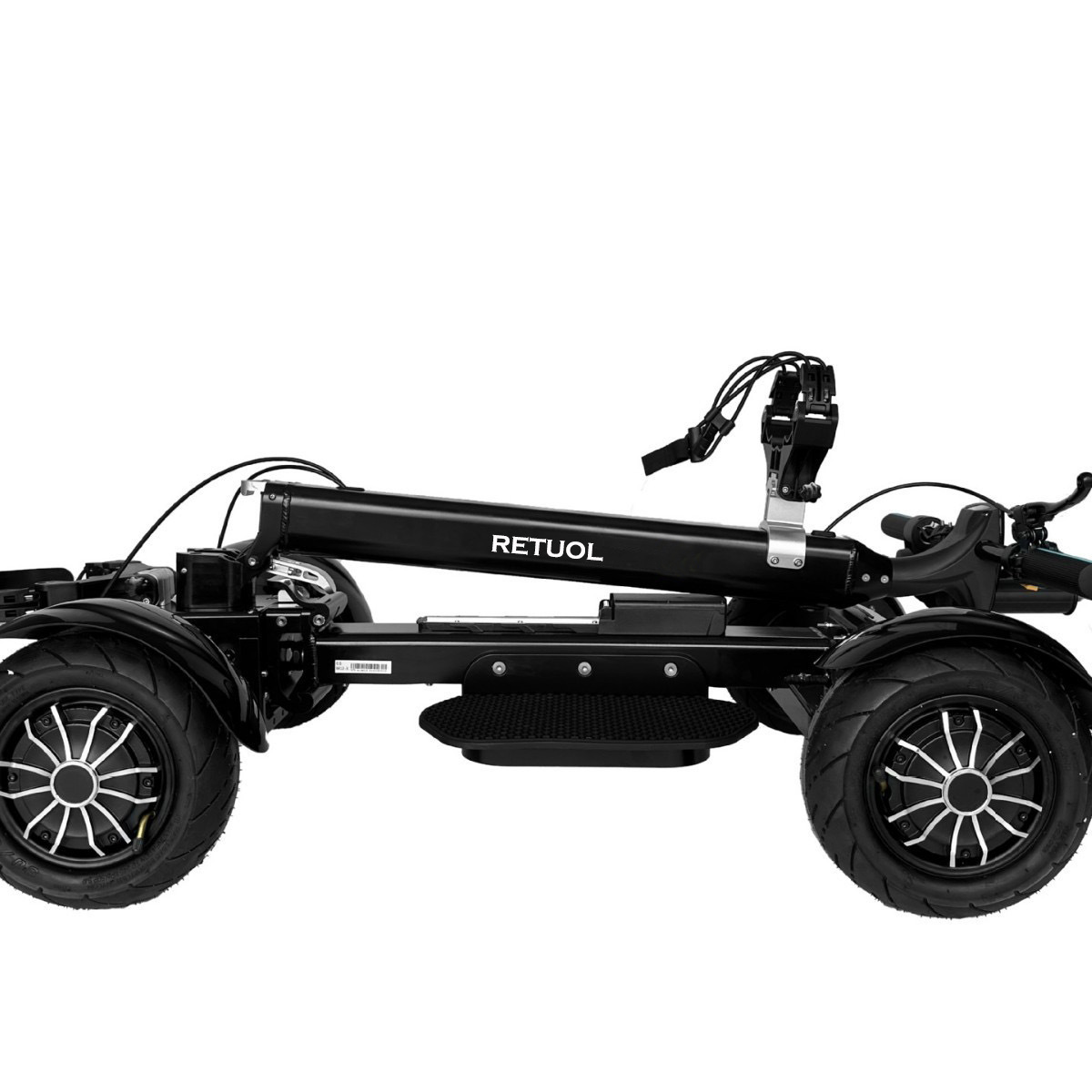 Retuol Four-Wheel Electric Golf Cart Scooter Foldableable and Detachable for 18 Holes Drop Shipping