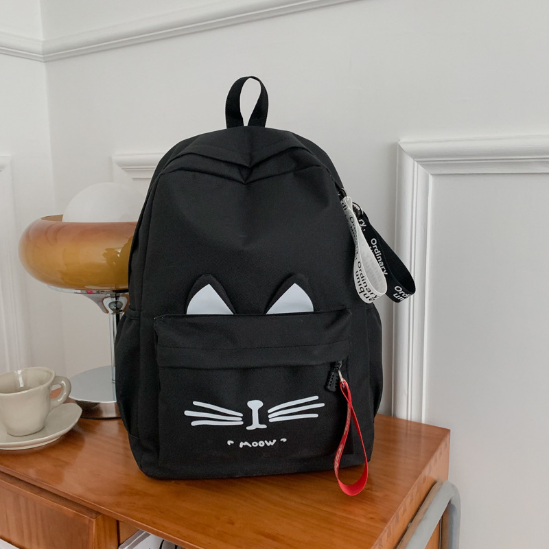 Mochila de estilo de gato de dibujos animados para estudiantes de primaria 1 - 3 - 6 grados mochila escolar coreana para niñas mochila escolar ligera