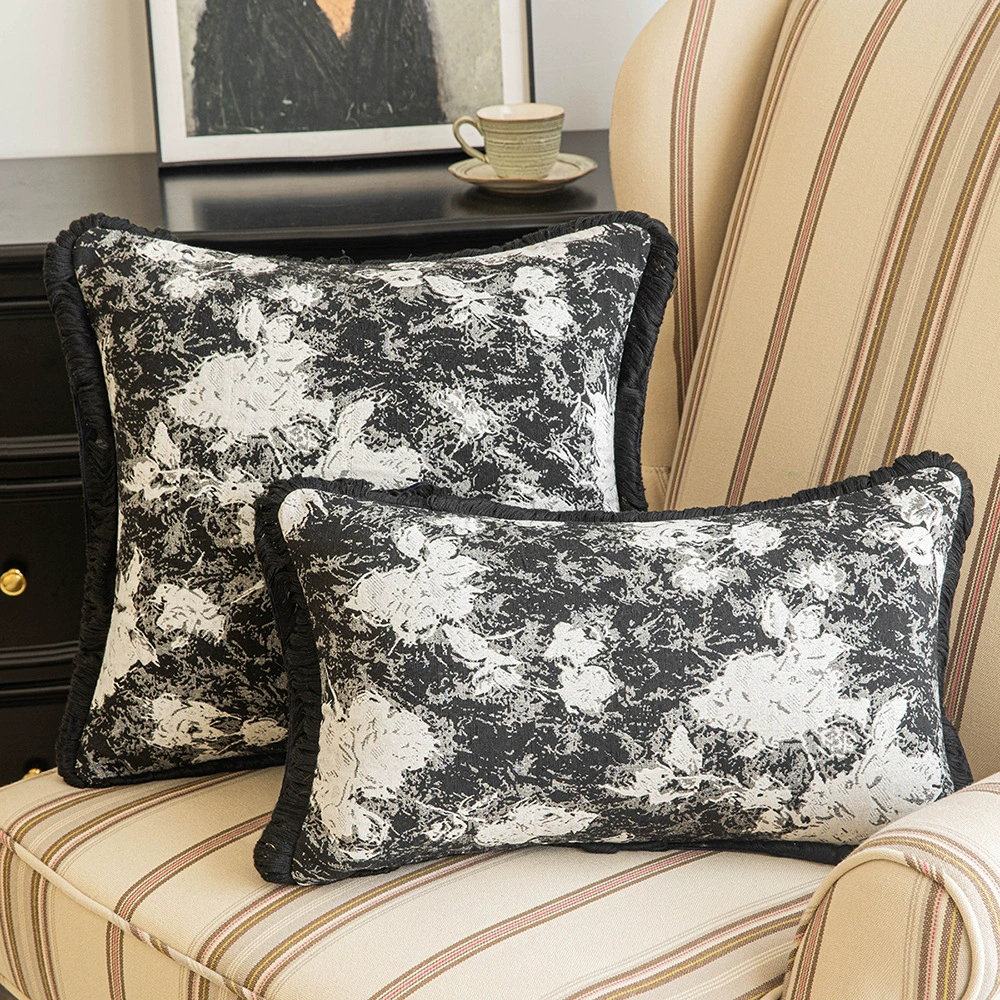 Decorative retro pillow / cushion, floral & patterned designs, sizes 30×50 cm and 45×45 cm