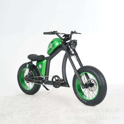 Elektrikli motosikletlər, Wheel Electric Motorcycle with Multiple Speed - green-48v225ah