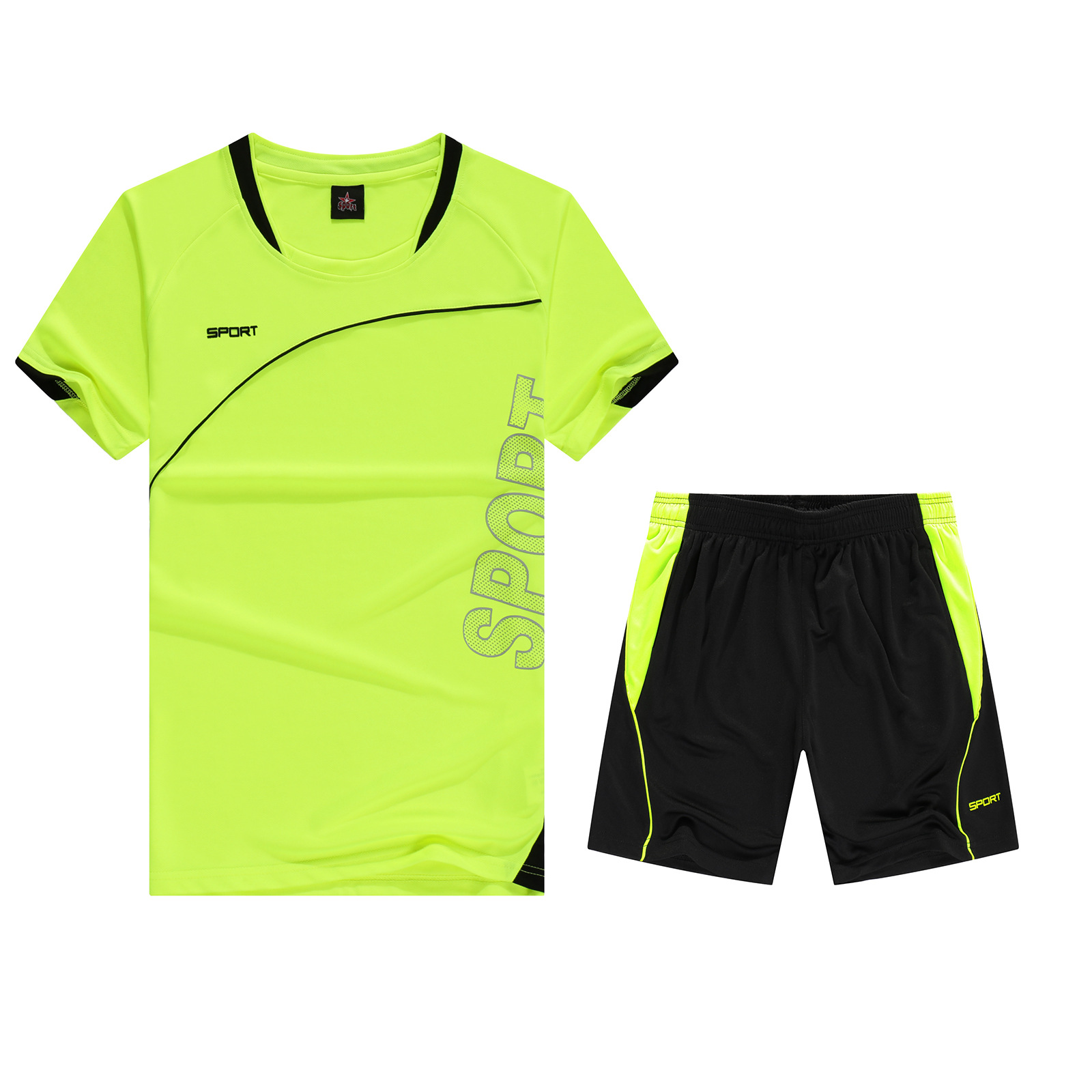 Venta directa de fábrica verano nuevo estilo de manga corta para hombres y mujeres ropa deportiva para correr, camiseta de fitness, ropa de entrenamiento de secado rápido transpirable