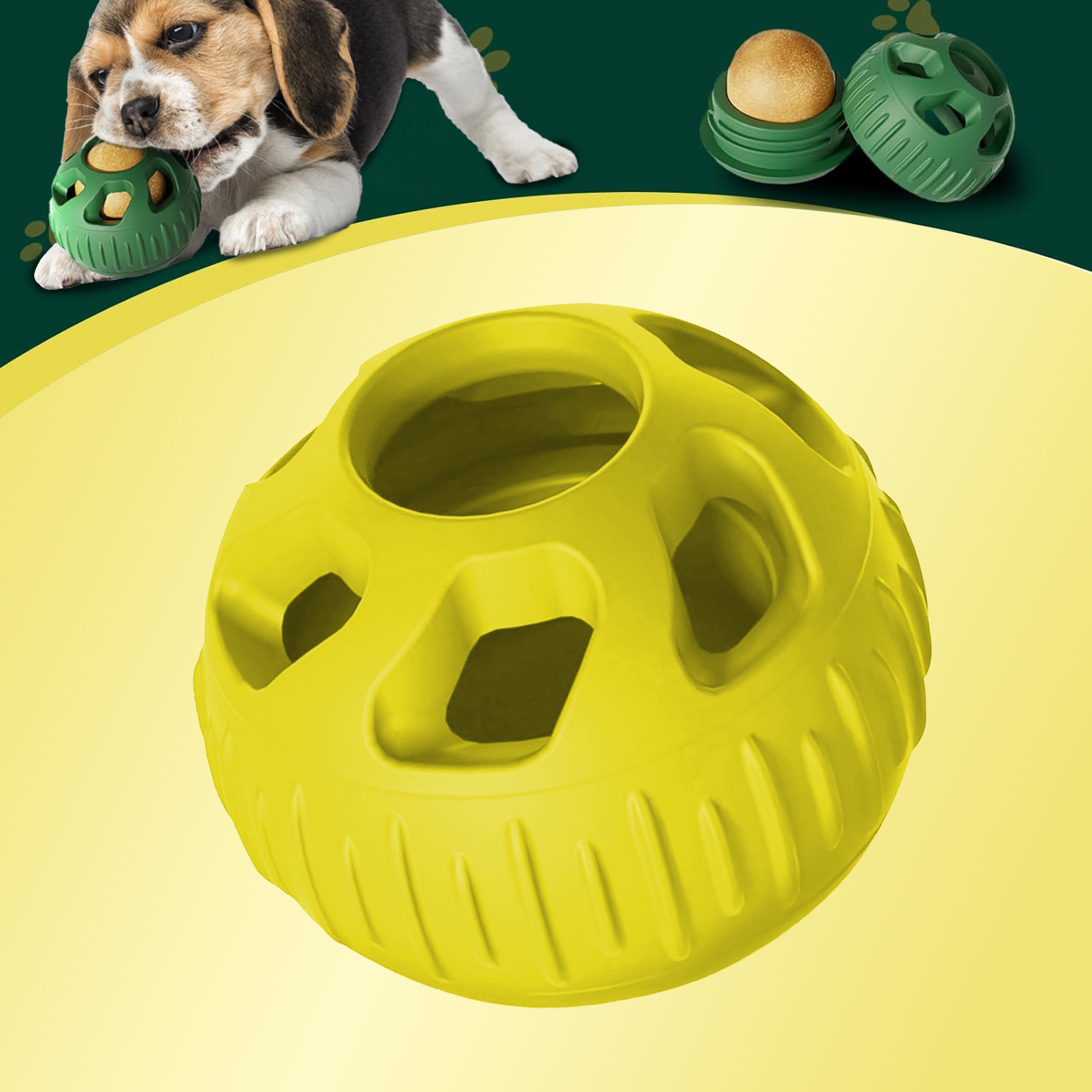 Amarillo 丨 Bola de comida lenta