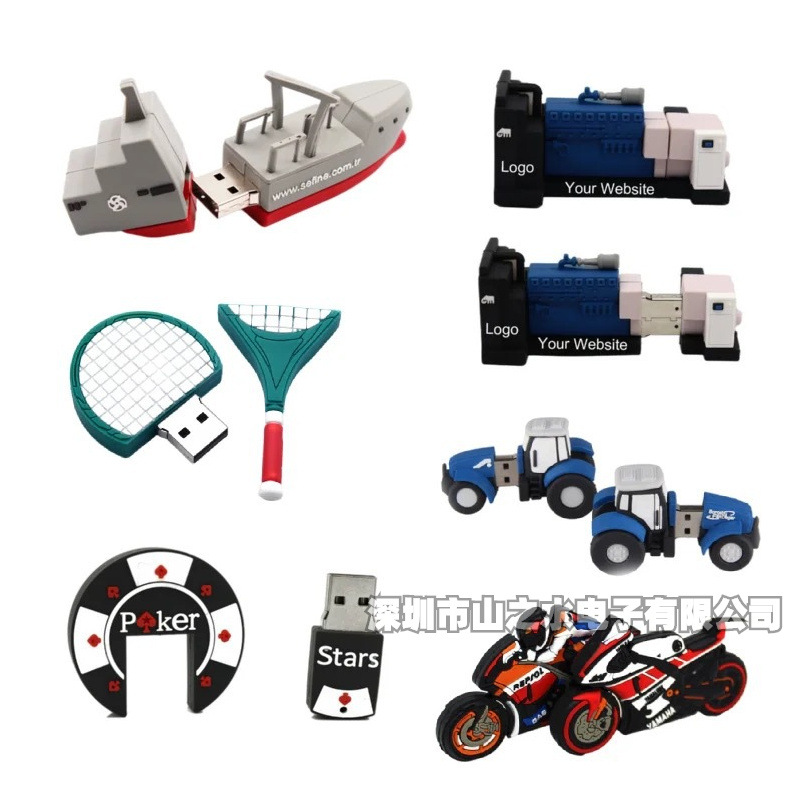 灯泡u盘创意亚克力LED展示灯具u盘随身碟