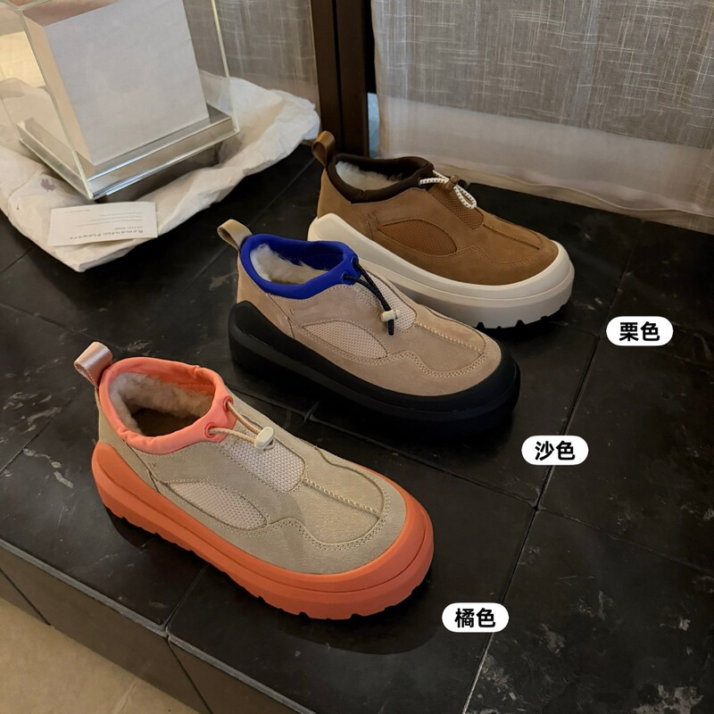 Henan Sangpo original snow boots, sheepskin and fur integrated, Tasman outdoor wool-lined shoes, unisex, trendy winter cotton shoes Henan Sangpo original snow boots, sheepskin and fur integrated, Tasman outdoor wool-lined shoes, unisex, trendy winter cotton shoes