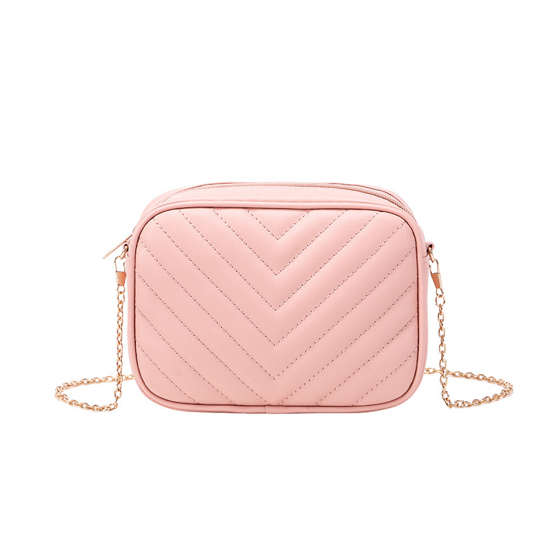 2023 nuevo bolso coreano universal moda ocio cadena bolso de hombro V bordado camerasa mochila image 15