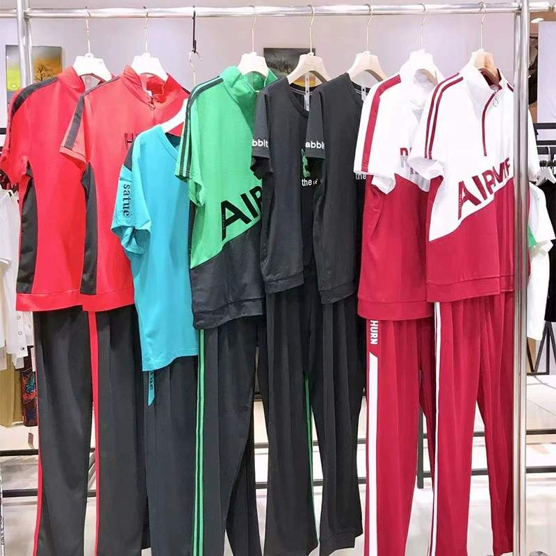 Uchicaulis 2023 Летний спортивный набор серии большой размер моды повседневный набор из двух частей