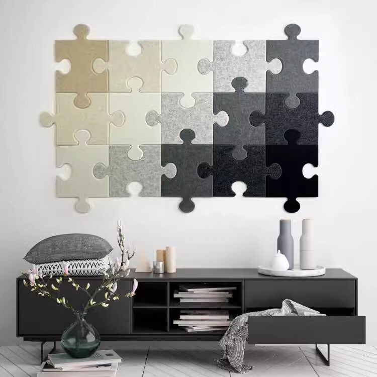 Three-dimensional jigsaw puzzle felt board message board photo wall kindergarten works background wall cork board bulletin board Three-dimensional jigsaw puzzle felt board message board photo wall kindergarten works background wall cork board bulletin board