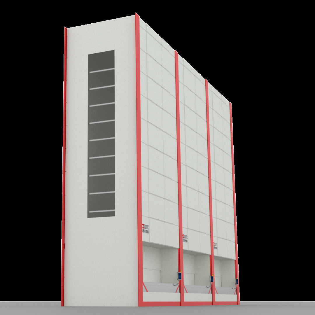 重型立式转盘大容量自动化货物和存储设备，提高服务效率高效存储