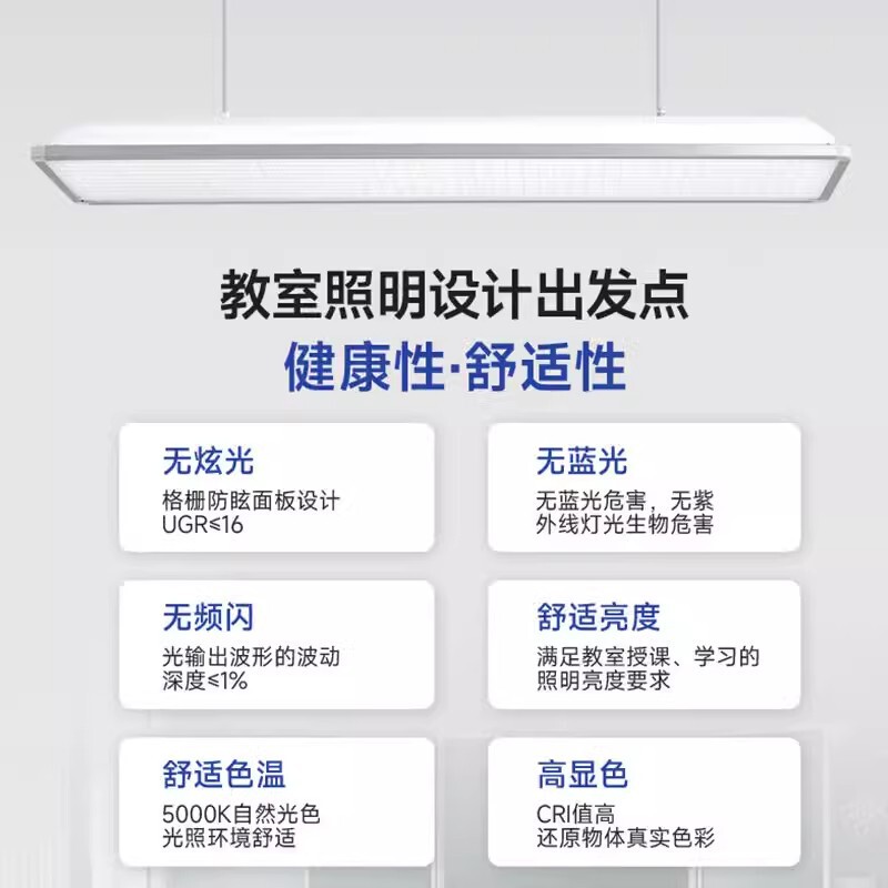 PFAFAPS PUNAIS キャンパスグリル教室ライト黒板ライト LED 目の保護学校教育照明ランプ|undefined