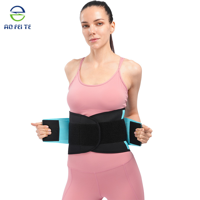 跨境熱賣彩色護腰男女健身腰帶支撐運動暴汗護腰潛水料收腹護腰帶