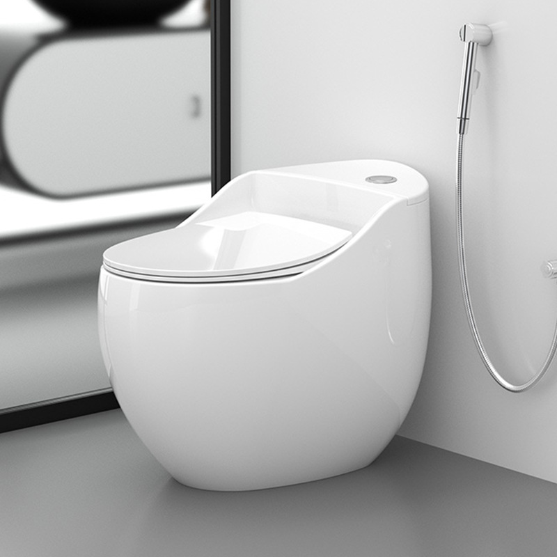 asiento de inodoro interior tipo sifón asiento de inodoro redondo asiento de huevo portador de peso duradero tipo supertorsión general ahorro de agua