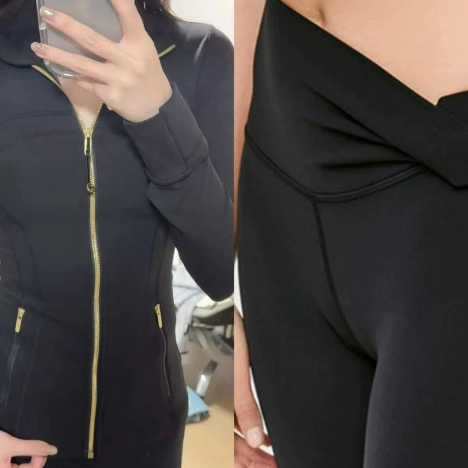 Куртка, брюки для йоги, одежда для йоги, спортивный костюм, облегающий